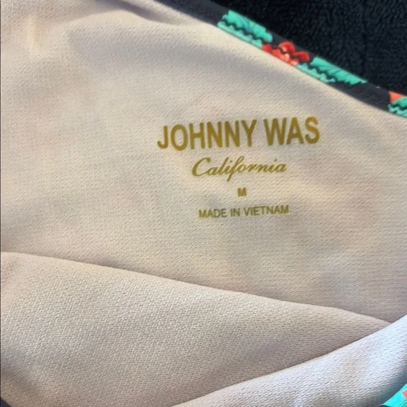 Johnny Was Multicolor Floral One Piece Swimsuit and Matching Cover up. - Picture 8 of 9